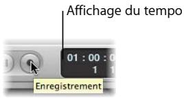 APPLE LOGIC PRO 8 - Affichage du tempo - 1