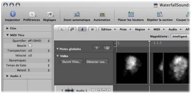 APPLE LOGIC PRO 8 - Utilisation de la piste video - 1