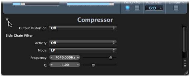 APPLE LOGIC PRO 8 - Masquage et affichage des paramètres étendus - 2