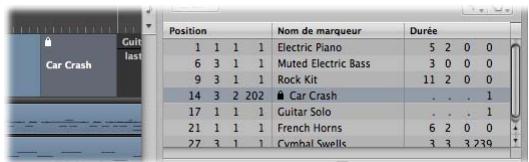 APPLE LOGIC PRO 8 - Modification des marqueurs - 1