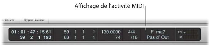 APPLE LOGIC PRO 8 - Contrôle et réinitialisation des événements MIDI - 1