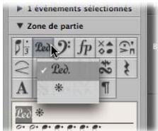 APPLE LOGIC PRO 8 - Sélection d'objets dans la palette des symboles - 1