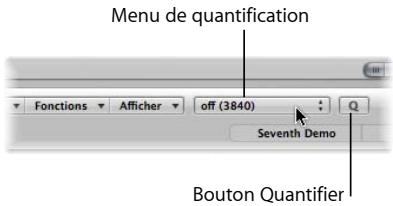 APPLE LOGIC PRO 8 - Quantification des événements et des notes - 1