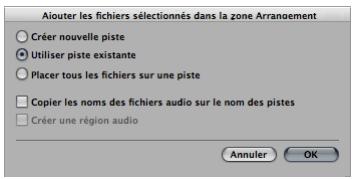 APPLE LOGIC PRO 8 - Avec creation automatique de piste et de canal - 1
