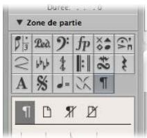 APPLE LOGIC PRO 8 - Symboles de saut de page et de fin de ligne - 1