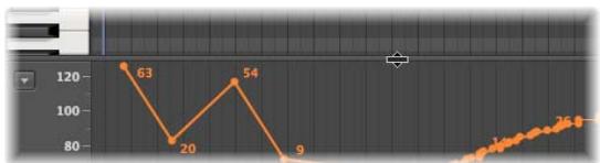 APPLE LOGIC PRO 8 - Pour afficher et creer des événements de contrôle: - 4