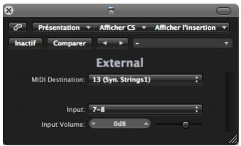 APPLE LOGIC PRO 8 - PourtraiteresinstrumentsMIDIexternesavecdeseffets： - 1