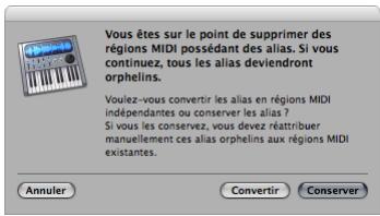 APPLE LOGIC PRO 8 - Sélection et suppression d'alias orphelins - 1