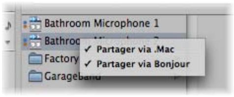 APPLE LOGIC PRO 8 - Partage de données de réglages dans la Bibliothèque - 2