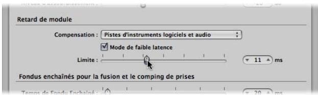 APPLE LOGIC PRO 8 - Utilisation du Mode de temps de latence faible - 1