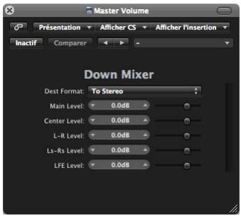 APPLE LOGIC PRO 8 - Module Down Mixer - 1