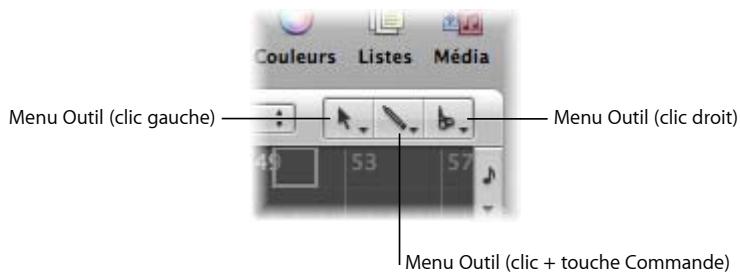 APPLE LOGIC PRO 8 - Pour définiir le comportement du bouton droit de la souris : - 2