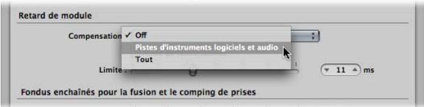 APPLE LOGIC PRO 8 - Utilisation de la compensation de retard de module - 1