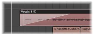 APPLE LOGIC PRO 8 - Création de fondus à l'aide de l'outil Fondu - 3