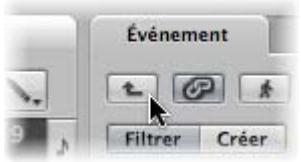 APPLE LOGIC PRO 8 - Pour déplacer des régions en ajustant les positions dans la liste des événements : - 1