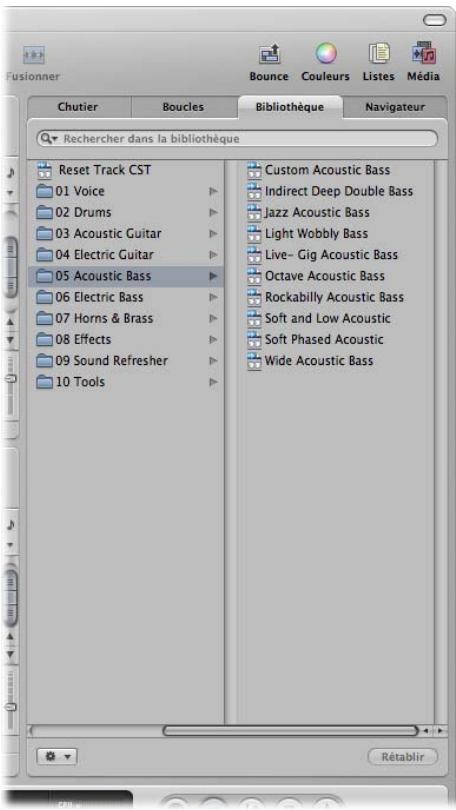 APPLE LOGIC PRO 8 - Présentation de la bibliothèque - 1