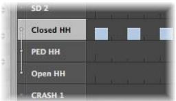 APPLE LOGIC PRO 8 - Pour définit un groupe de charleston : - 1