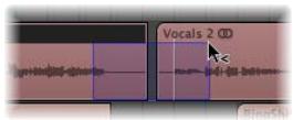 APPLE LOGIC PRO 8 - Création de fondus à l'aide de l'outil Fondu - 4