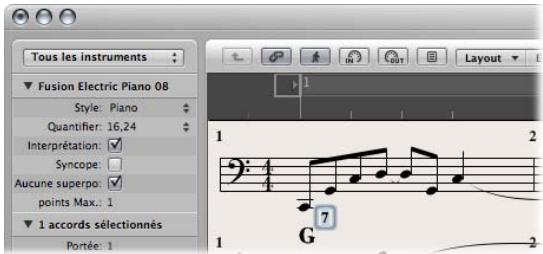 APPLE LOGIC PRO 8 - Pour creer un symbole d'accord, procedez comme suit : - 4