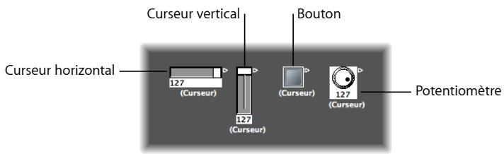 APPLE LOGIC PRO 8 - Curseurs - 1