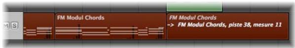 APPLE LOGIC PRO 8 - Relation entre les régions Parent et Alias - 1