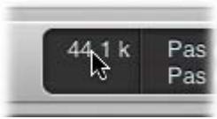 APPLE LOGIC PRO 8 - Définition de la fréquence d'échantillonnage - 2