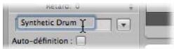 APPLE LOGIC PRO 8 - Attribution d'un nom à un Hyper Set - 1
