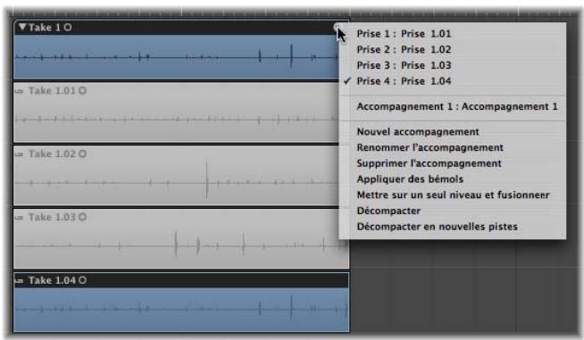 APPLE LOGIC PRO 8 - Mise sur un seul niveau et fusion - 1
