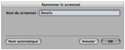 APPLE LOGIC PRO 8 - Pour renomer le screenshot actuel : - 1