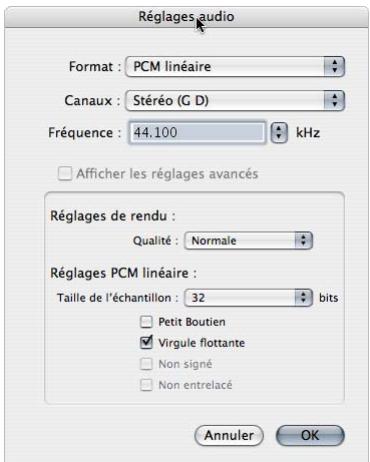 APPLE LOGIC PRO 8 - Exportation d'audio vers une série QuickTime - 1