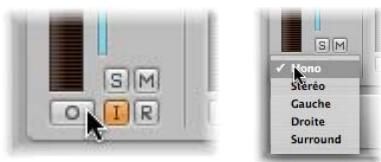 APPLE LOGIC PRO 8 - Réglage du format d'entrée du canal - 1