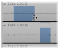 APPLE LOGIC PRO 8 - Pour modifier un arrivapnament : - 2