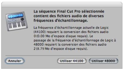APPLE LOGIC PRO 8 - Importation et exportation de fichiers XML Final Cut Pro - 1