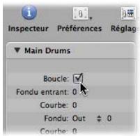 APPLE LOGIC PRO 8 - Mise en boucle de régions - 2