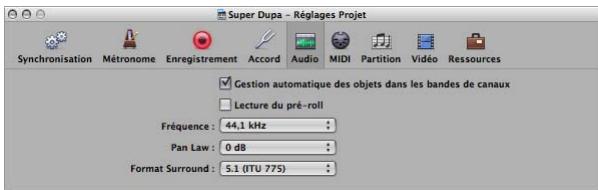 APPLE LOGIC PRO 8 - Réglages audio - 1