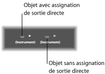 APPLE LOGIC PRO 8 - Pour étabir une connexion de sortie directe : - 2