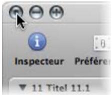 APPLE LOGIC PRO 8 - Ouverture et fermeture des fenêtres - 2