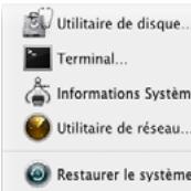 APPLE MAC OS X 10.5 LEOPARD - Étape 2 : choisissez restaurer le système à partir d'une sauvegarde - 1