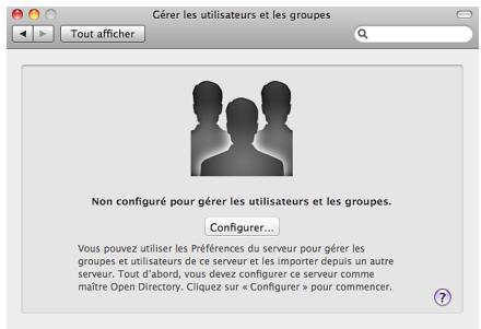 APPLE MAC OS X SERVER 10.6 SNOW LEOPARD - Configuration de la gestion des utilisateurs et des groupes - 1