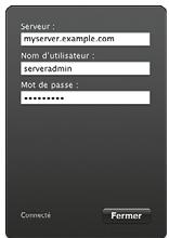 APPLE MAC OS X SERVER 10.6 SNOW LEOPARD - Utilisation du widget d'etat du serveur - 4