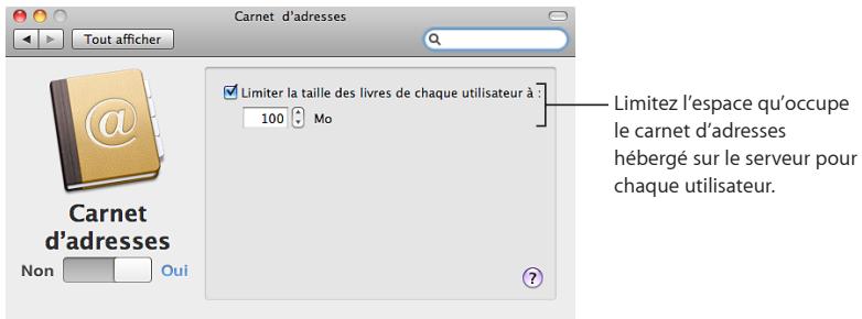 APPLE MAC OS X SERVER 10.6 SNOW LEOPARD - Gestion du service Carnet d'adresses - 1