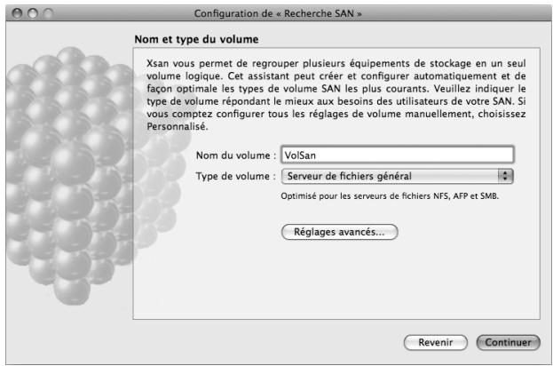 APPLE XSAN 2 - Étape 9: Configuez un volume SAN - 2