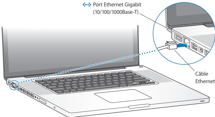 APPLE MACBOOK PRO SUPERDRIVE - Étape 2: Connectez-vous à un réseau sans fil ou cable. - 1