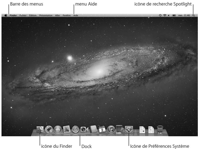APPLE MACBOOK PRO SUPERDRIVE - Étape 5: Personnelise le bureau Mac OS X et définièsez les préférences. - 1