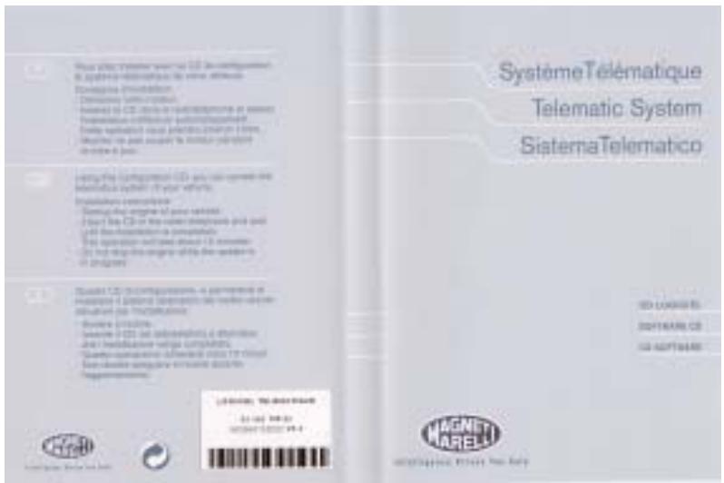 PEUGEOT NAVTEQ RT3 - Boîte CD de configuration - 1