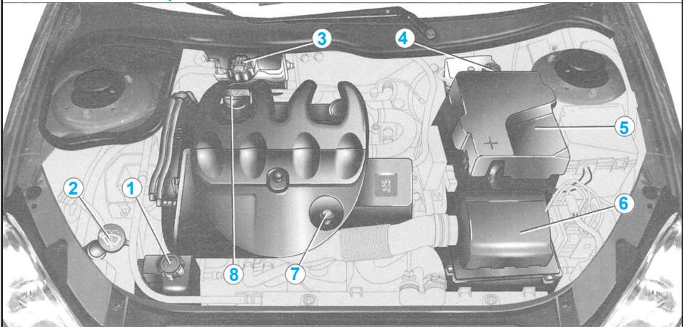 PEUGEOT 206 CC - Projecteur simple optique H4 55/60W - 2