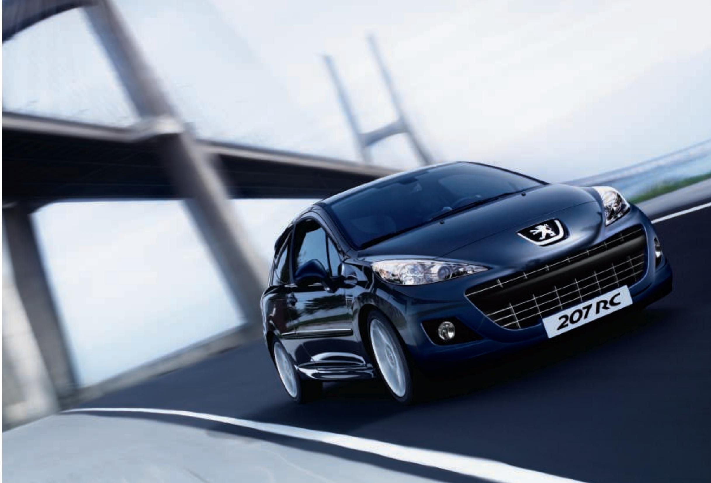 PEUGEOT 207 SW - RC, la tradition de haute sportivité - 1