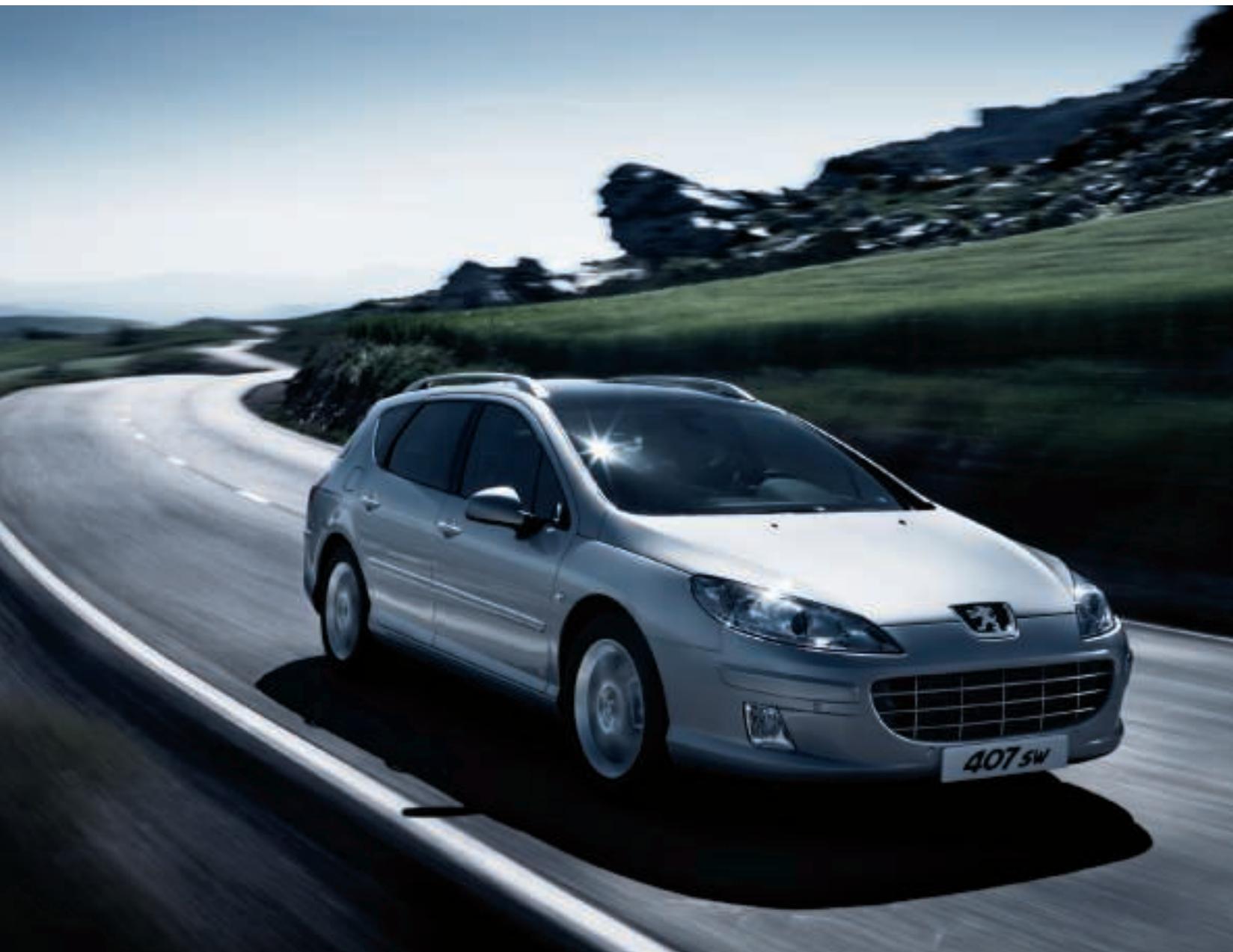 PEUGEOT 407 SW - www.peugeot.fr - 1