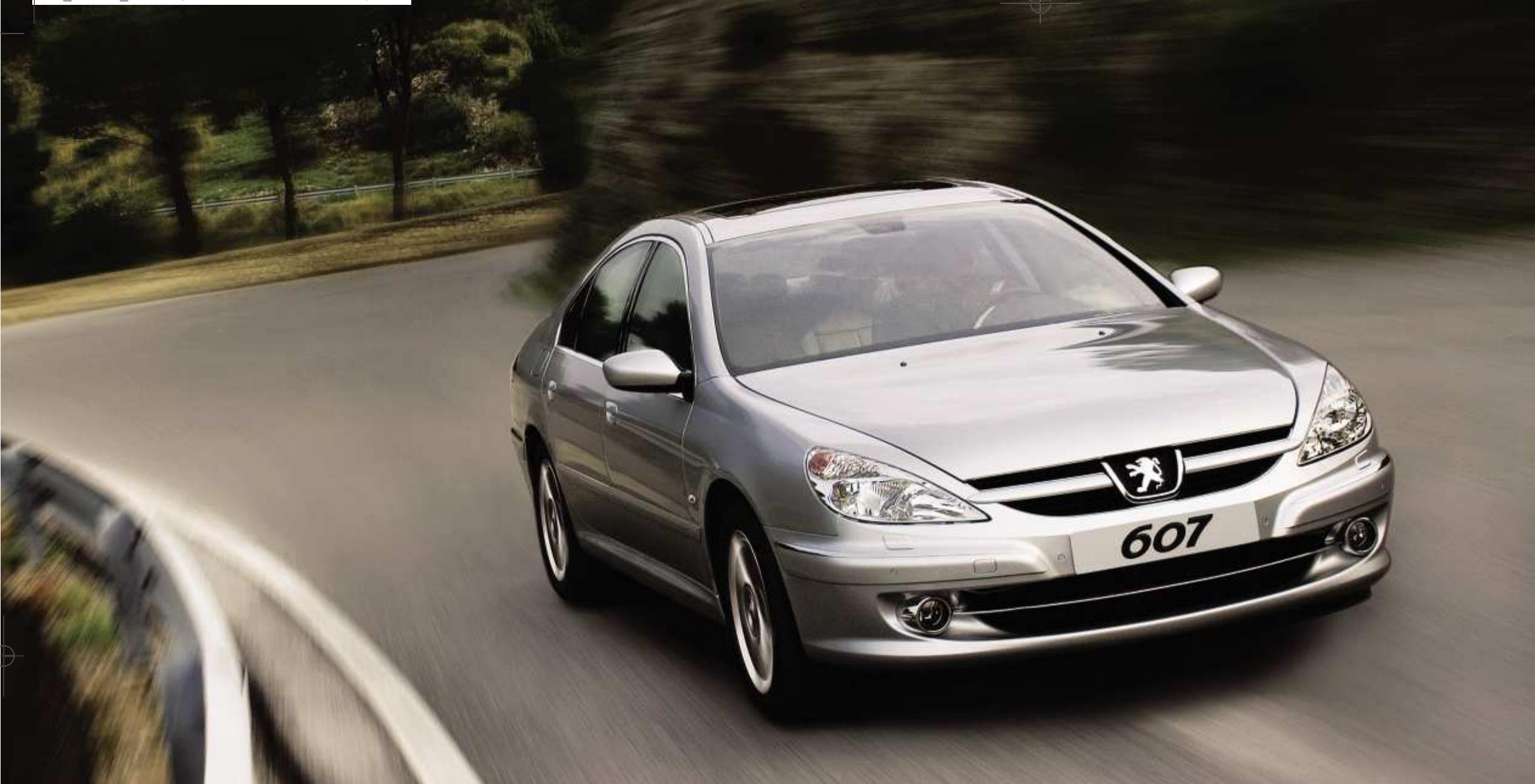 PEUGEOT 607 - Peugeot services mobiles* - 4