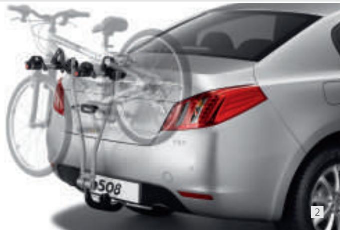 PEUGEOT 508 SW - Porte-velos sur attelage - 1